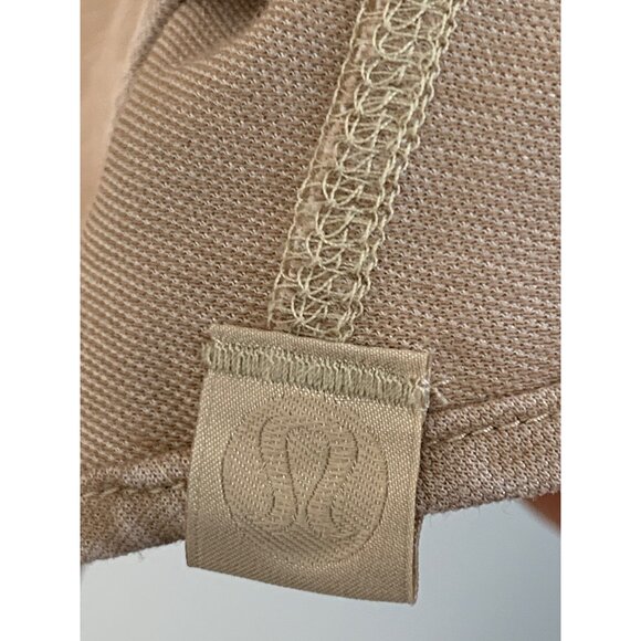 Mens Lululemon Beige Button-Up Long Sleeve Twill Stretch Shirt L/XL Nude 7328 - Picture 4 of 10
